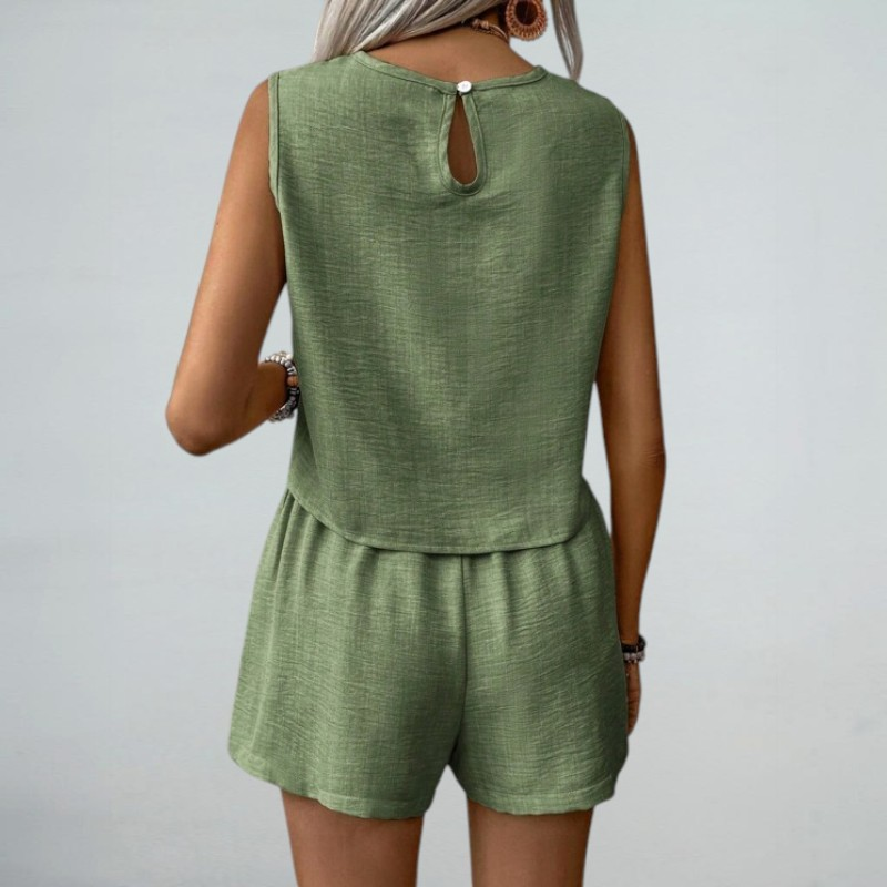 Alessandra – Top & Shorts Set