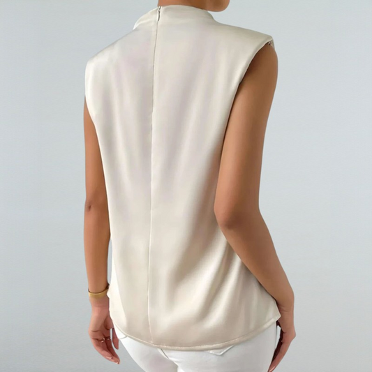 Sofia – Elegante Mouwloze Blouse