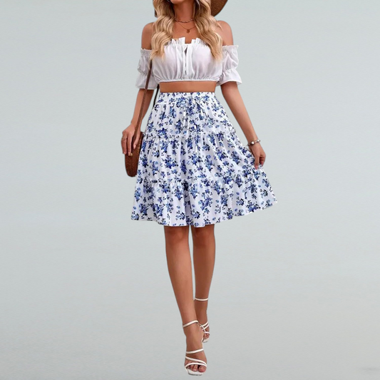 Beatrice – Sommerlicher Wickelrock