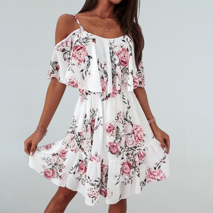 Clara – Damen-Chiffonkleid mit Eleganter Silhouette