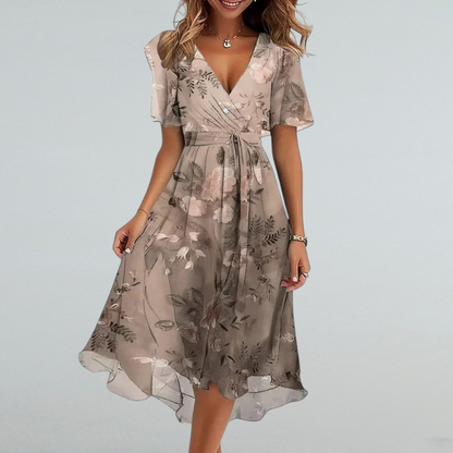Flaminia – Damenkleid mit Blumenmuster