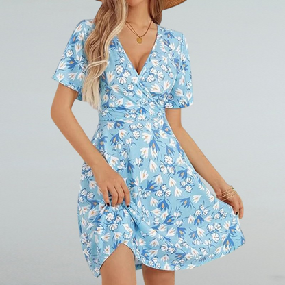 Lella – Sommerkleid mit Floralem Muster