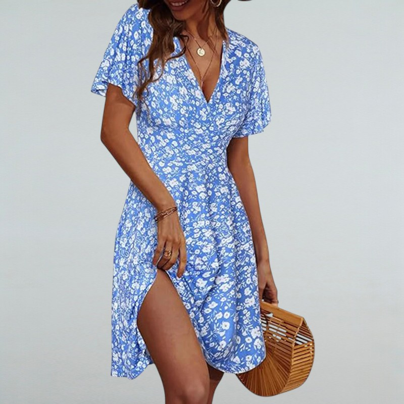 Lella – Sommerkleid mit Floralem Muster