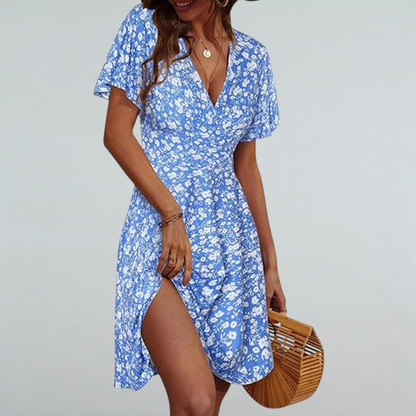 Lella – Sommerkleid mit Floralem Muster