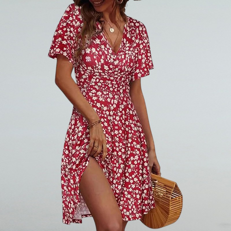 Lella – Sommerkleid mit Floralem Muster