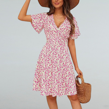 Lella – Sommerkleid mit Floralem Muster