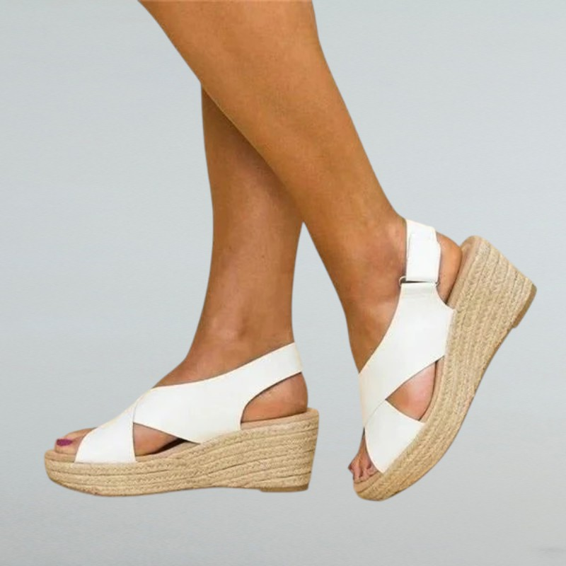 Lucia – Damen-Sandalen mit Keilabsatz