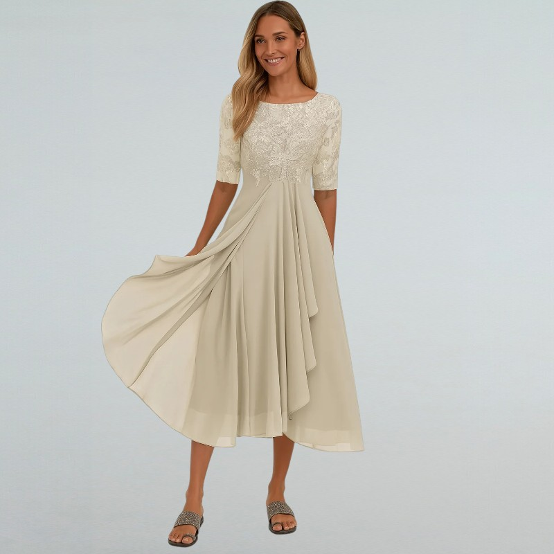 Ludovica – Damen Sommer-Midikleid