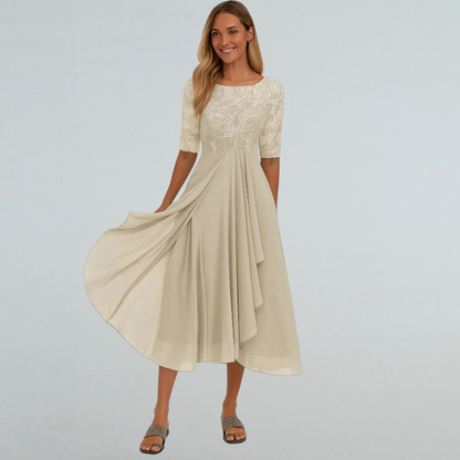Ludovica – Damen Sommer-Midikleid