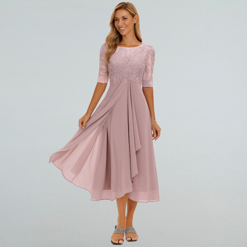 Ludovica – Damen Sommer-Midikleid