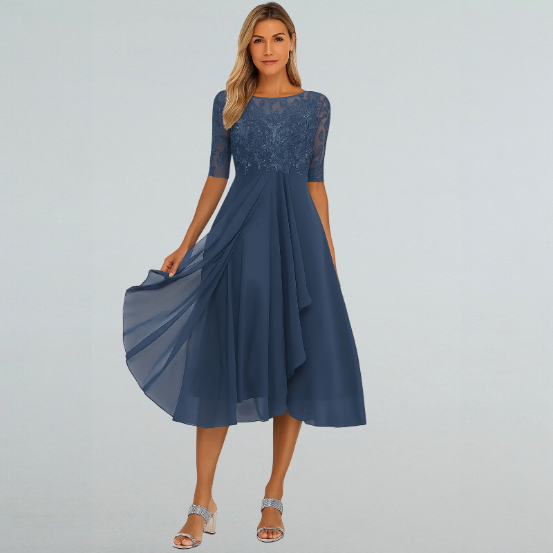 Ludovica – Damen Sommer-Midikleid
