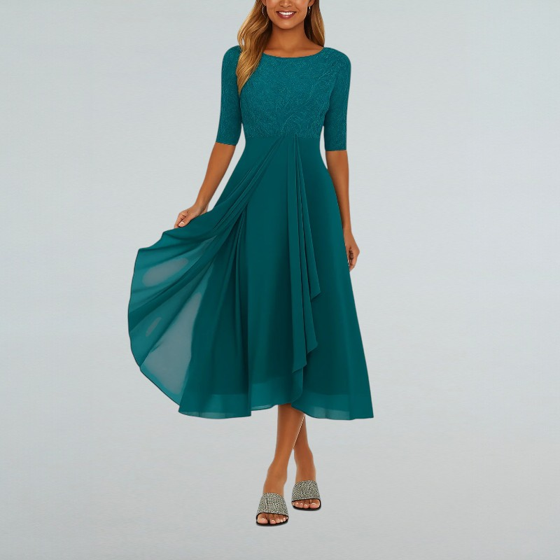 Ludovica – Damen Sommer-Midikleid