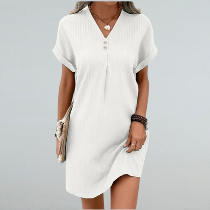 Maria – Sommerkleid mit V-Ausschnitt