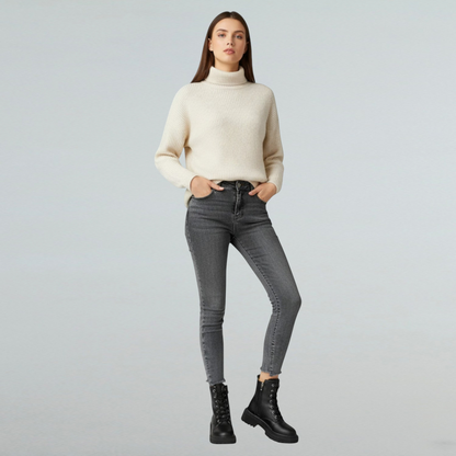 Mia - Schnürstiefeletten mit Fleecefutter