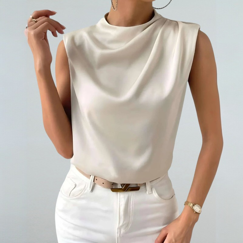 Sofia – Elegante Mouwloze Blouse