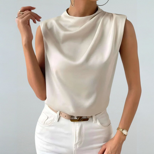 Sofia – Elegante Mouwloze Blouse
